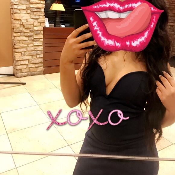 Navy Blue Mermaid Prom Dress - Picture 2 of 3